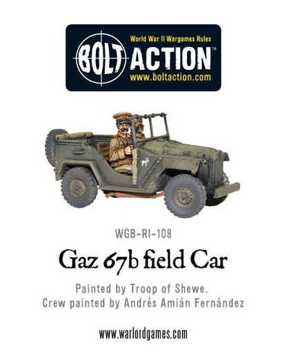 Bolt Action: Soviet Gaz 67b field Car