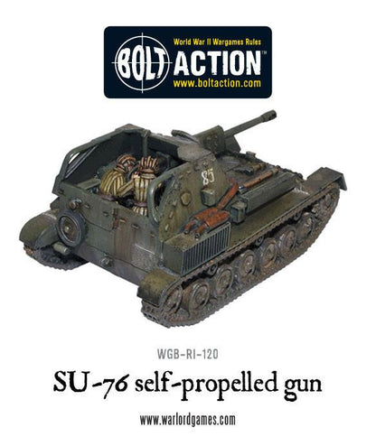 Achtung Panzer!: Soviet Tanks - Soviet SU-76 Self-Propelled Gun