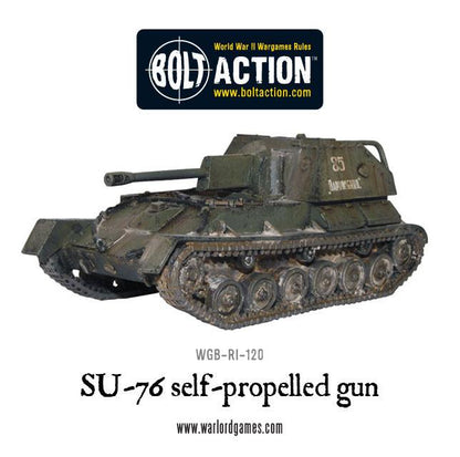 Achtung Panzer!: Soviet Tanks - Soviet SU-76 Self-Propelled Gun