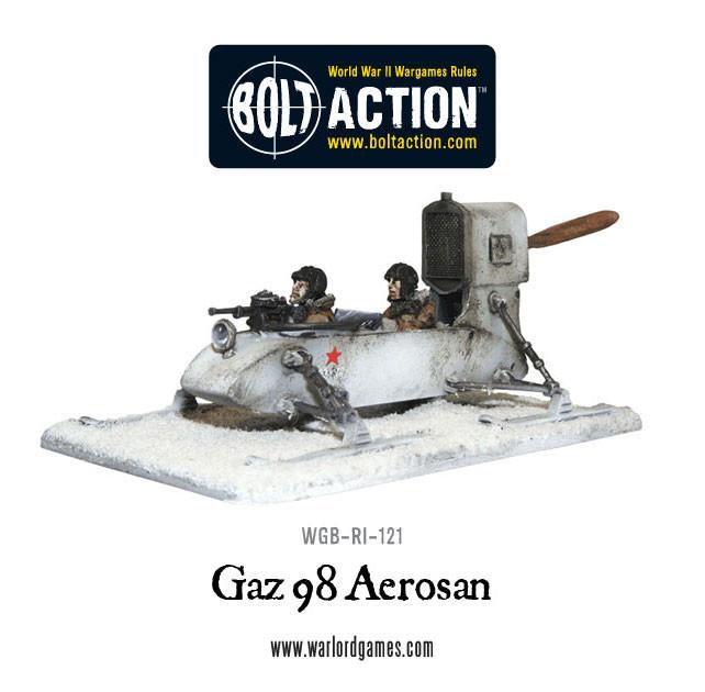 Bolt Action: Soviet Gaz 98 Aerosan