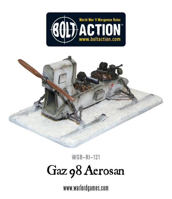 Bolt Action: Soviet Gaz 98 Aerosan