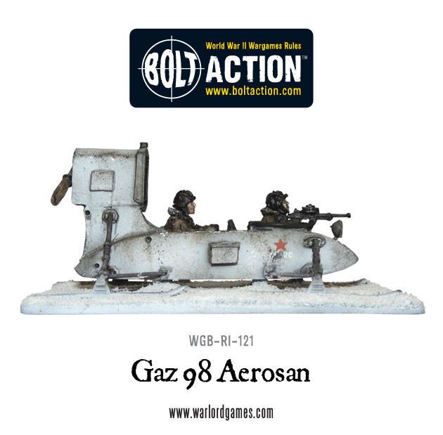 Bolt Action: Soviet Gaz 98 Aerosan
