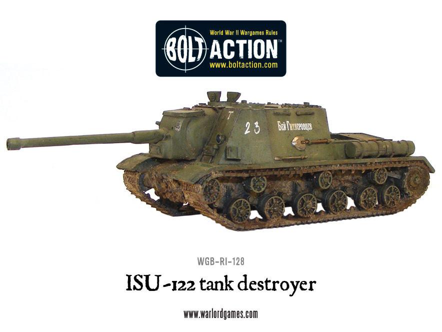 Achtung Panzer!: Soviet Tanks - ISU-122 tank destroyer