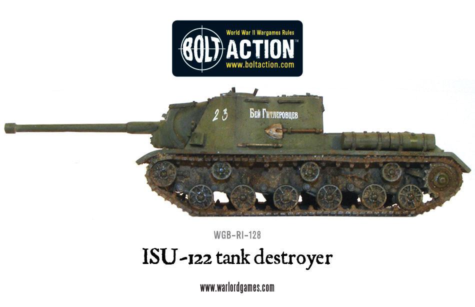 Achtung Panzer!: Soviet Tanks - ISU-122 tank destroyer
