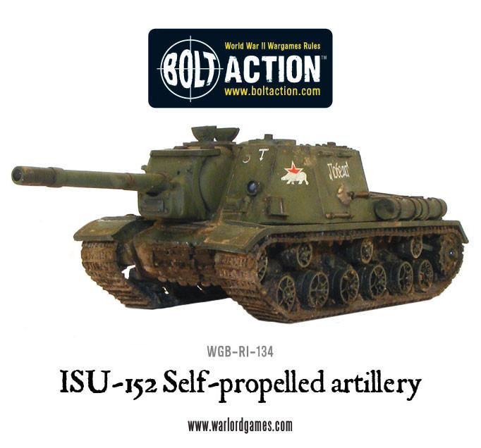 Achtung Panzer!: Soviet Tanks - ISU-152 Self-propelled Gun