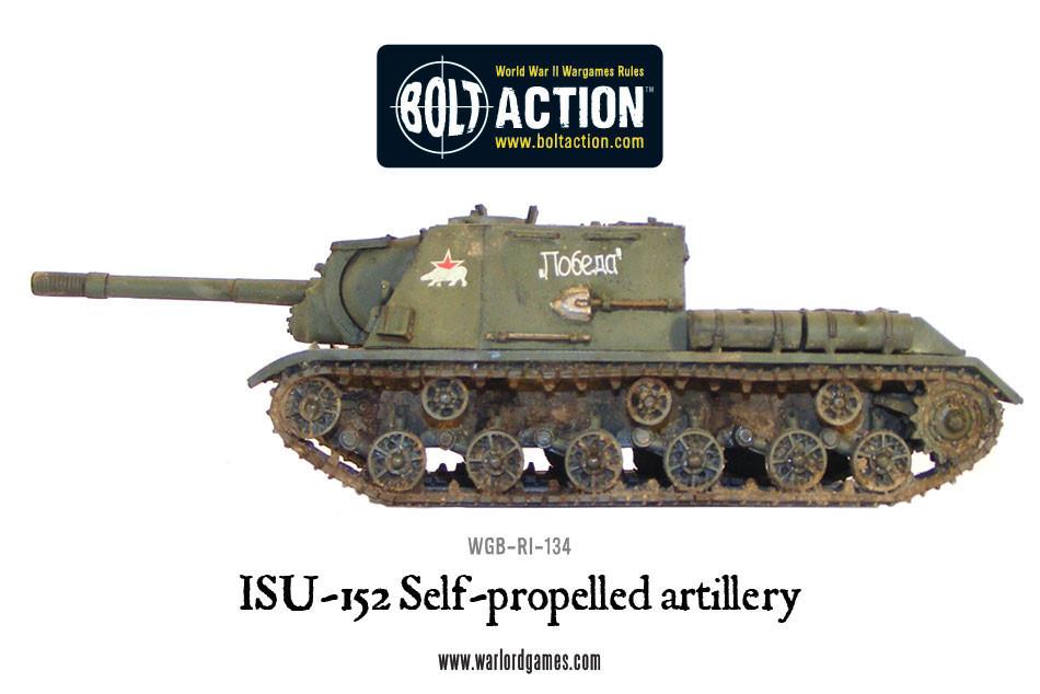 Achtung Panzer!: Soviet Tanks - ISU-152 Self-propelled Gun