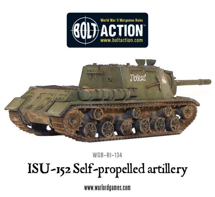 Achtung Panzer!: Soviet Tanks - ISU-152 Self-propelled Gun