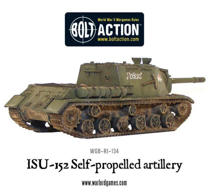Achtung Panzer!: Soviet Tanks - ISU-152 Self-propelled Gun