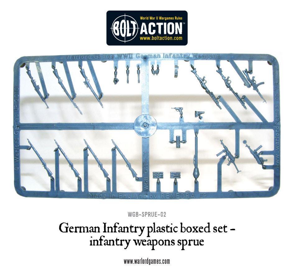 Bolt Action: German - German Weapon Sprue