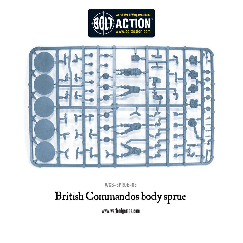 Bolt Action: Commando Sprue