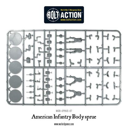 Bolt Action: USA - US Infantry Sprue