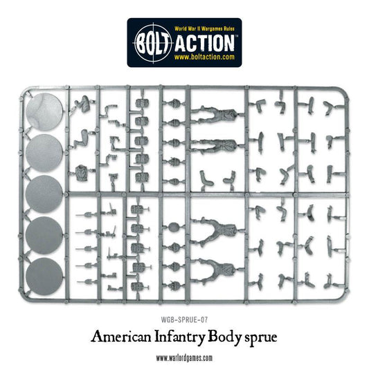 Bolt Action: USA - US Infantry Sprue