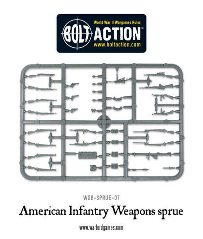 Bolt Action: USA - US Weapon Sprue