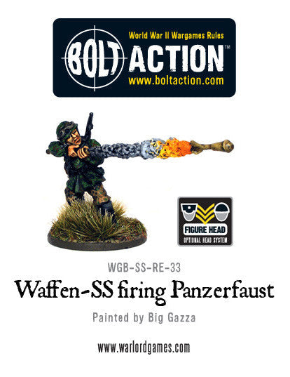 Bolt Action: German - Waffen-SS Firing Panzerfaust