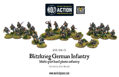 Bolt Action: German - Blitzkrieg German Infantry Platoon plastic boxed set