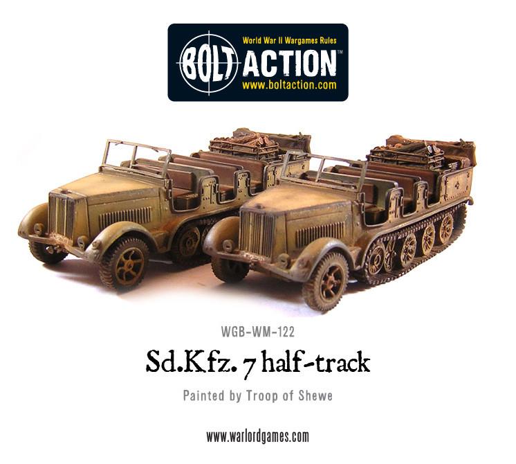 Bolt Action: German - Sd.Kfz 7 Half track