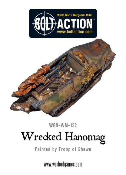 Bolt Action: German - Wrecked Hanomag