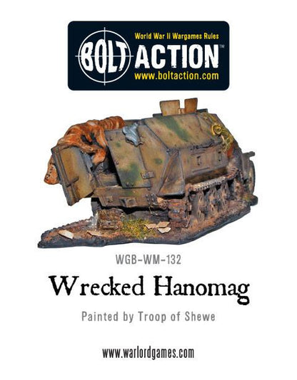 Bolt Action: German - Wrecked Hanomag