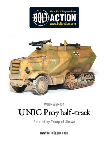 Bolt Action: German - German UNIC P107 Half-track
