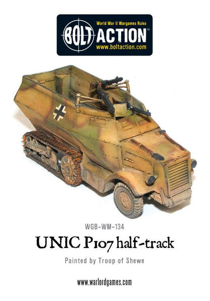 Bolt Action: German - German UNIC P107 Half-track
