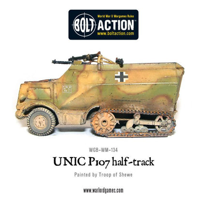 Bolt Action: German - German UNIC P107 Half-track