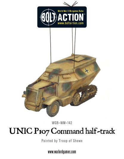 Bolt Action: German - Unic P107 Command Halftrack
