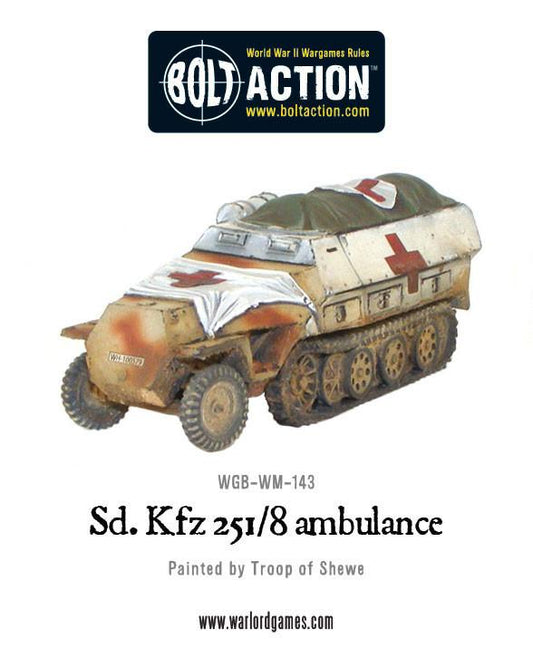 Bolt Action: German - Sd.Kfz 251/8 Ambulance