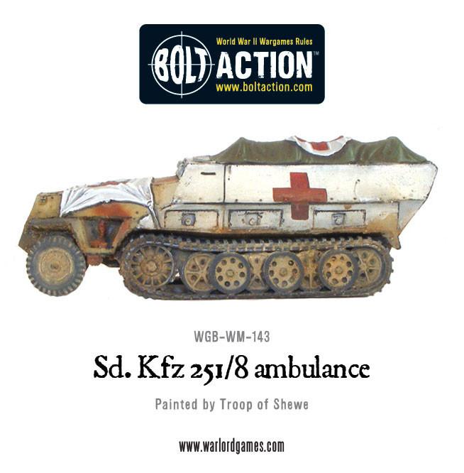 Bolt Action: German - Sd.Kfz 251/8 Ambulance