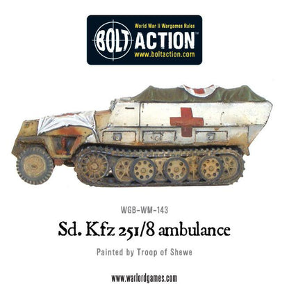 Bolt Action: German - Sd.Kfz 251/8 Ambulance