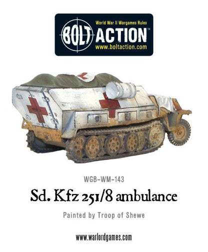 Bolt Action: German - Sd.Kfz 251/8 Ambulance