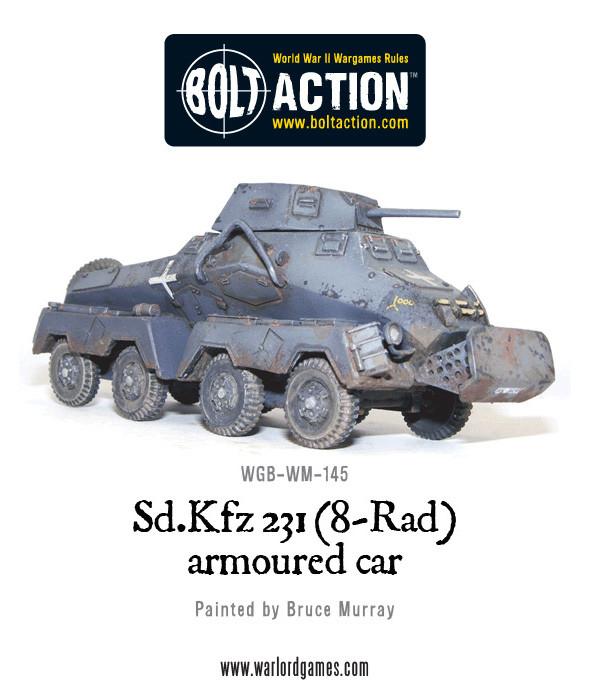 Bolt Action: German - Sd.Kfz 231 (8-Rad) Armoured Car