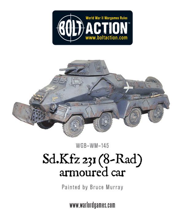 Bolt Action: German - Sd.Kfz 231 (8-Rad) Armoured Car