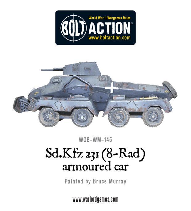 Bolt Action: German - Sd.Kfz 231 (8-Rad) Armoured Car