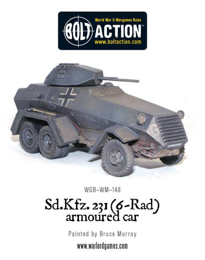 Bolt Action: German - Sd.Kfz 231 6-rad armoured car