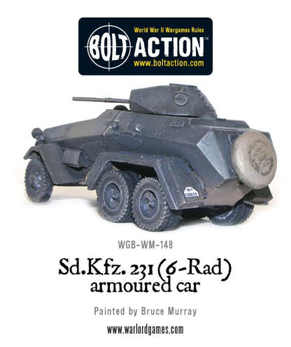 Bolt Action: German - Sd.Kfz 231 6-rad armoured car
