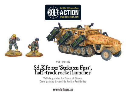 Bolt Action: German - Sd.Kfz 251 'Stuka zu Fuss', halftrack rocket launcher