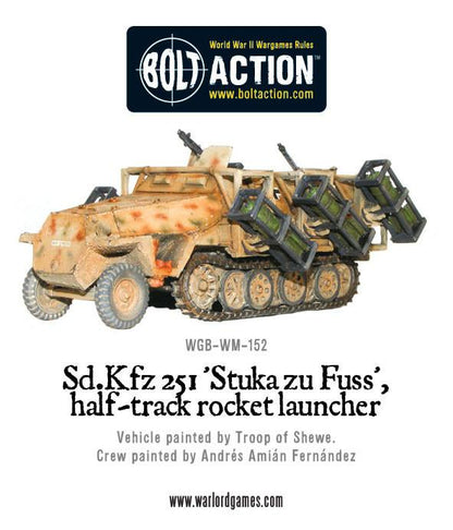 Bolt Action: German - Sd.Kfz 251 'Stuka zu Fuss', halftrack rocket launcher
