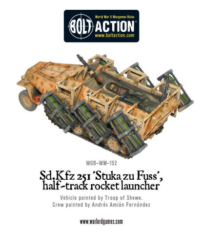 Bolt Action: German - Sd.Kfz 251 'Stuka zu Fuss', halftrack rocket launcher