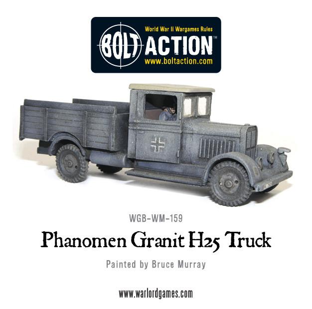 Bolt Action: German - German Phanomen Granit H25 Truck