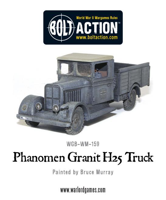 Bolt Action: German - German Phanomen Granit H25 Truck