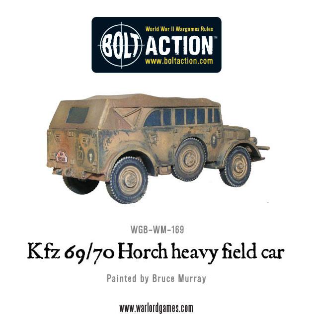 Bolt Action: German - Kfz 69/70 Horch heavy field car