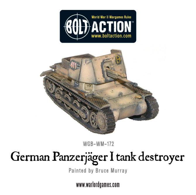 Bolt Action: German - Panzerjager I tank destroyer