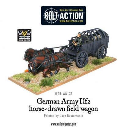 Bolt Action: German - German Army Hf2 horsedrawn field wagon