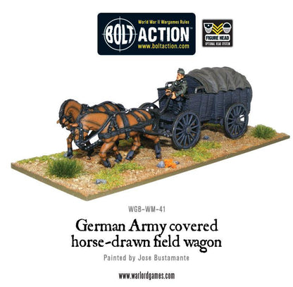 Bolt Action: German - German Army Hf2 horsedrawn covered field wagon
