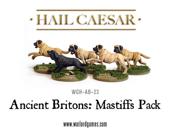 Hail Caesar: Enemies of Rome - Ancient Britons: Mastiffs Pack