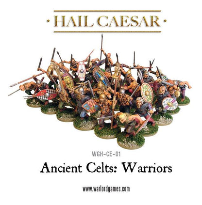 Hail Caesar: Enemies of Rome - Ancient Celts: Celtic Warriors plastic boxed set