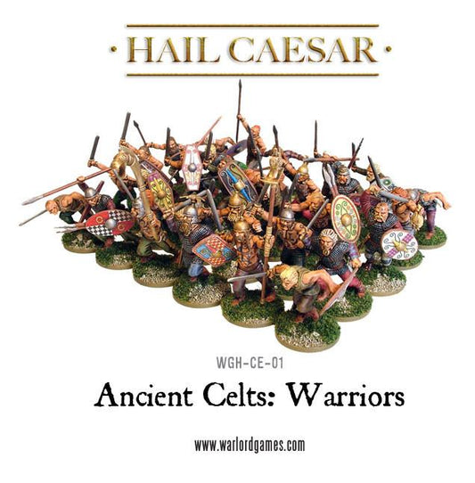 Hail Caesar: Enemies of Rome - Ancient Celts: Celtic Warriors plastic boxed set