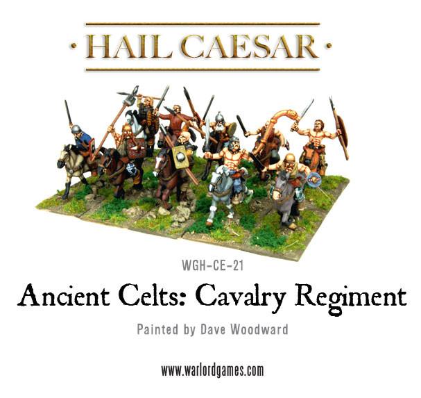 Hail Caesar: Enemies of Rome - Ancient Celts: Cavalry boxed set