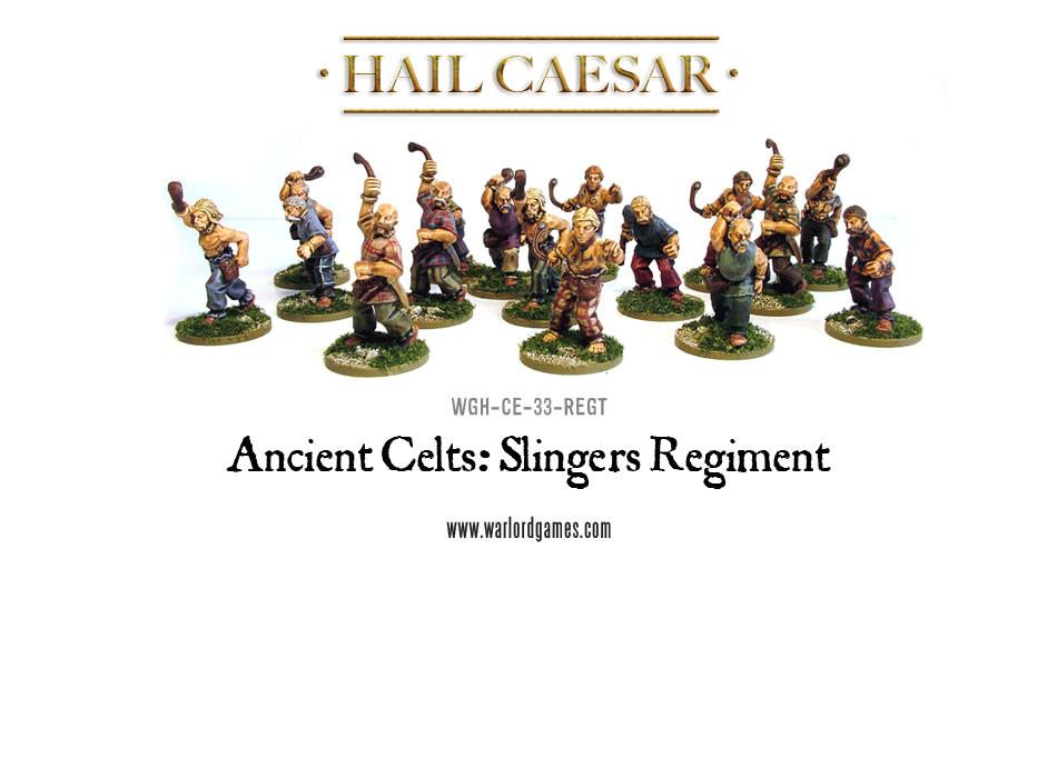 Hail Caesar: Enemies of Rome - Ancient Celts: Slingers Regiment