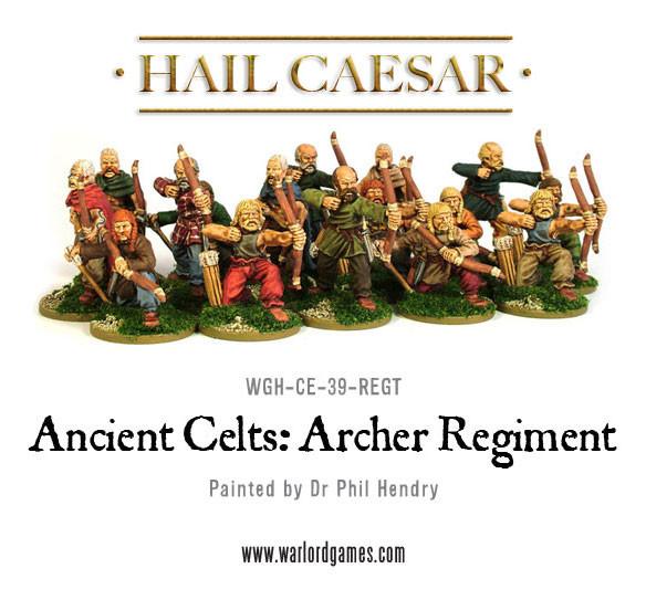 Hail Caesar: Enemies of Rome - Ancient Celts: Archer Regiment